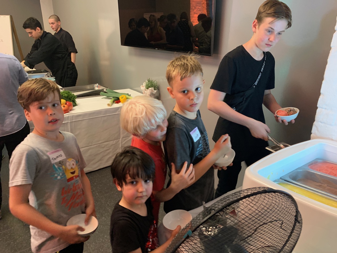 Group photo of attendees at the mtc Sommerfest