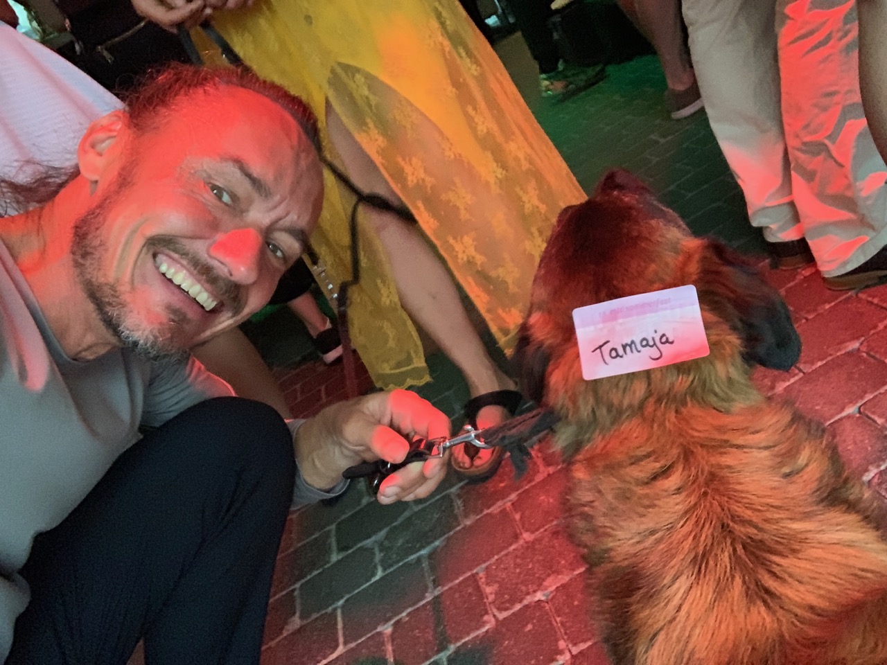 Friends and colleagues sharing a moment at the mtc celebration